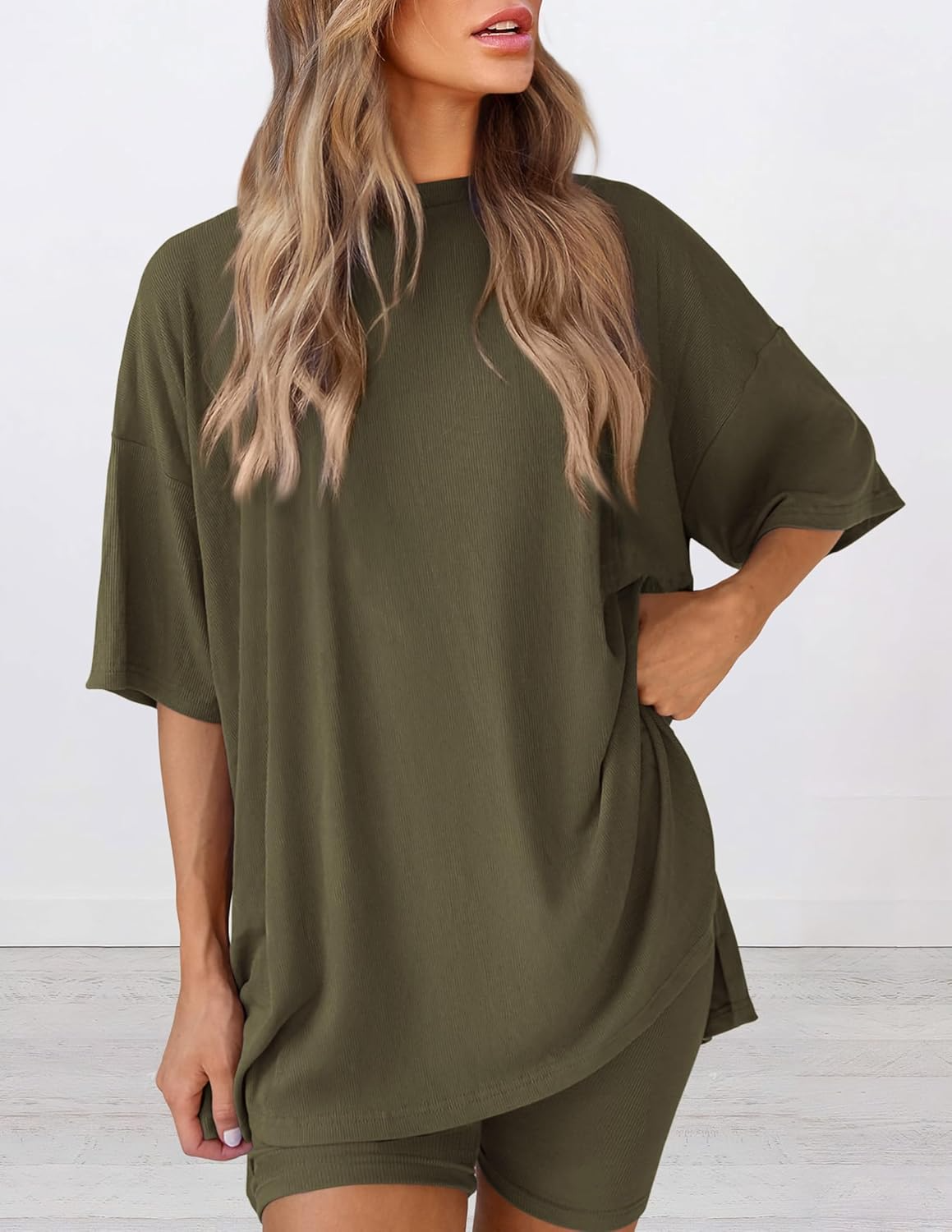 Two-piece lounge set for women -22