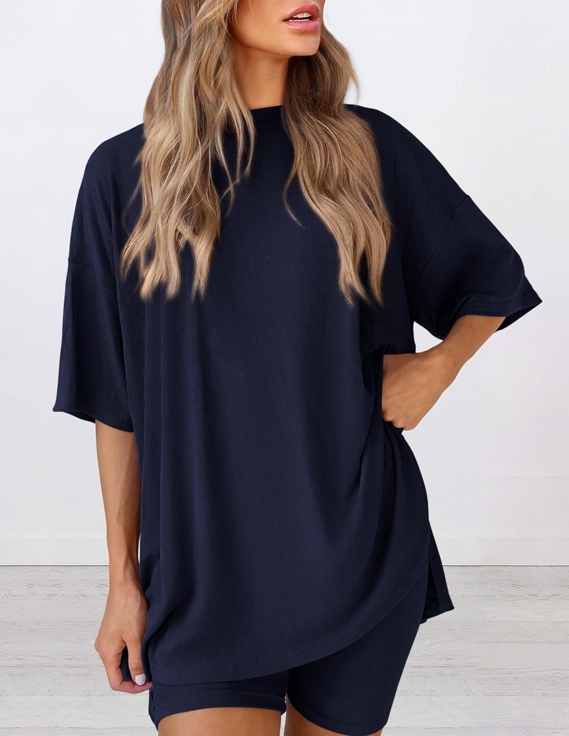 Two-piece lounge set for women -14