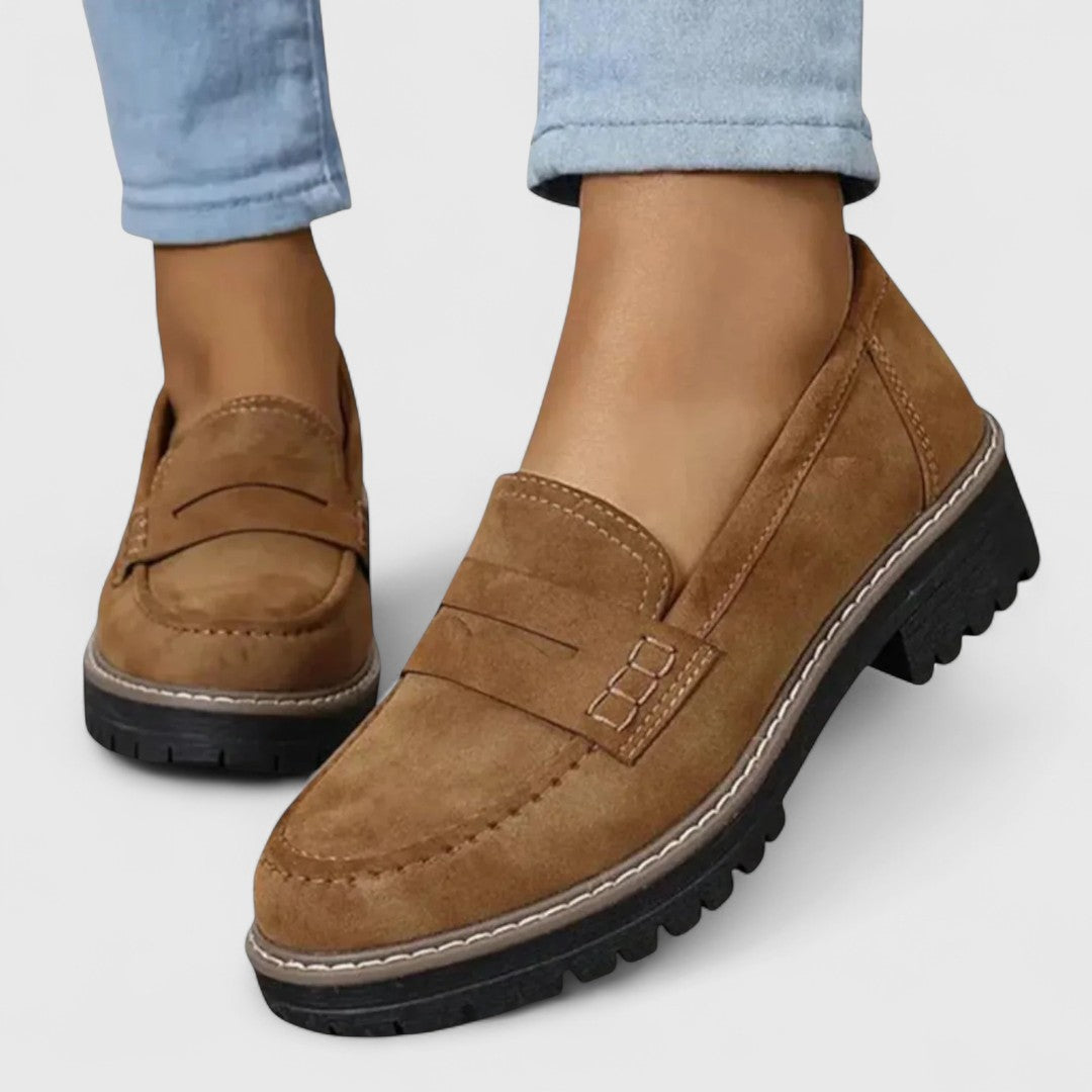 Classic orthopaedic everyday loafers for women | Savrani -4