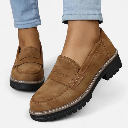Aurelle Savrani orthopaedic comfort loafers for women