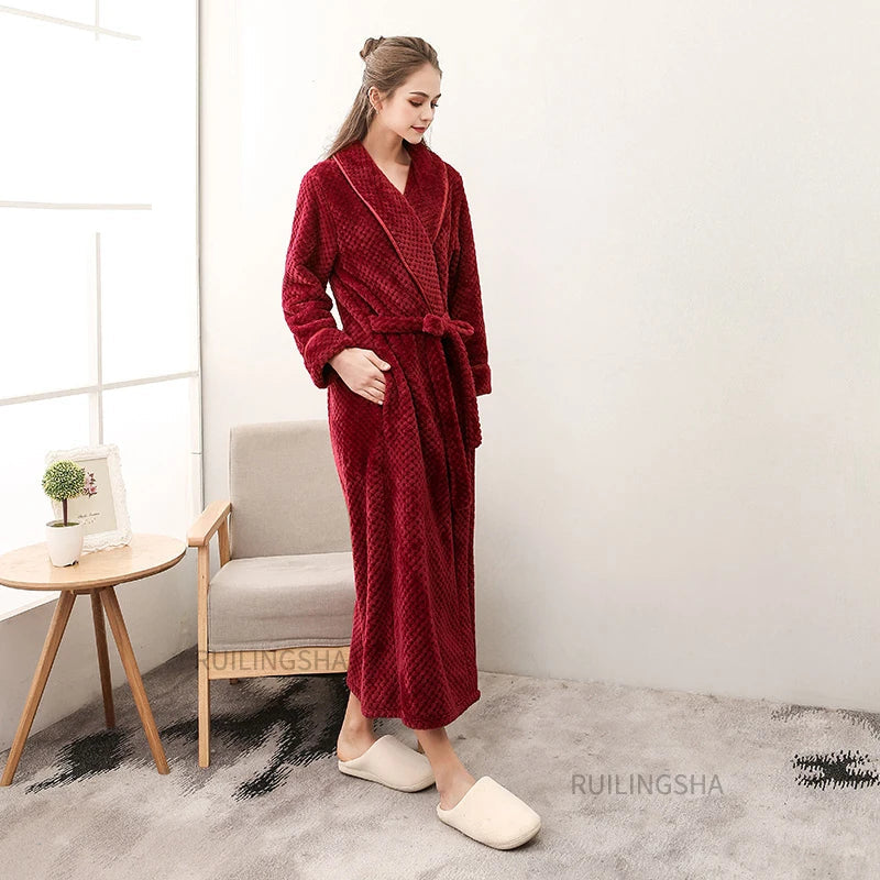 Indy bathrobe soft stylish dress for women -10