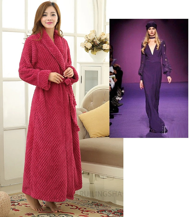 Indy bathrobe soft stylish dress for women -11
