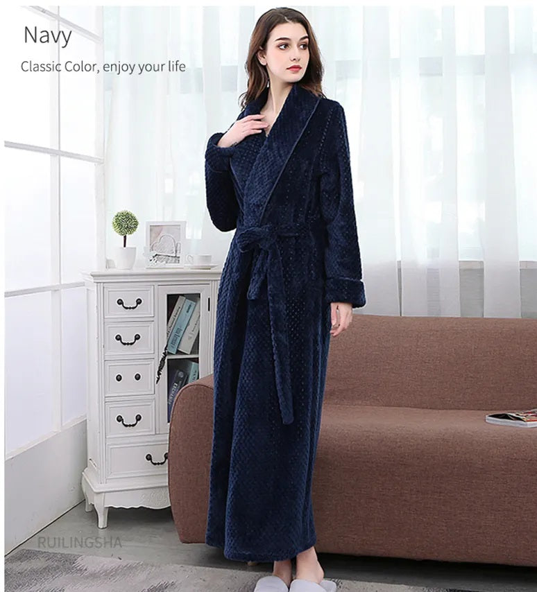 Indy bathrobe soft stylish dress for women -12