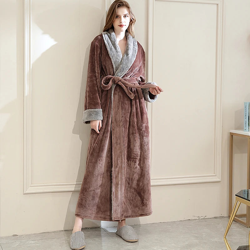 Indy bathrobe soft stylish dress for women -2