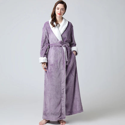 Indy bathrobe soft stylish dress for women -4