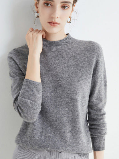 Aurelle Olenna elegant roll-neck jumper for women