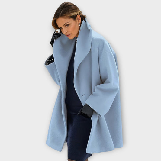 Timeless wool coat for women | Avery -1
