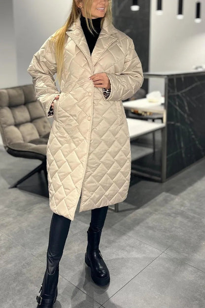 Jacket reversible tendance for women | Léopard -3