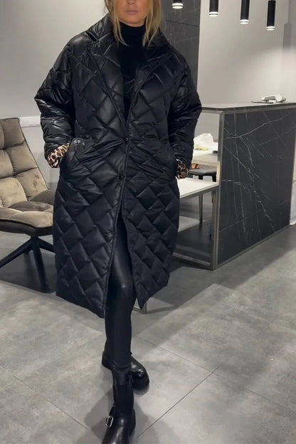 Jacket reversible tendance for women | Léopard -5