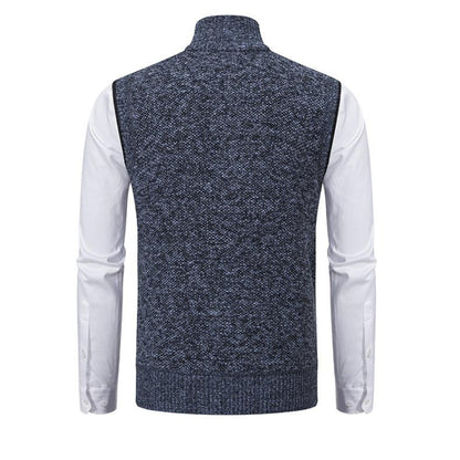 Elegant knitted Italian-style vest gilet for men | Kevin -3