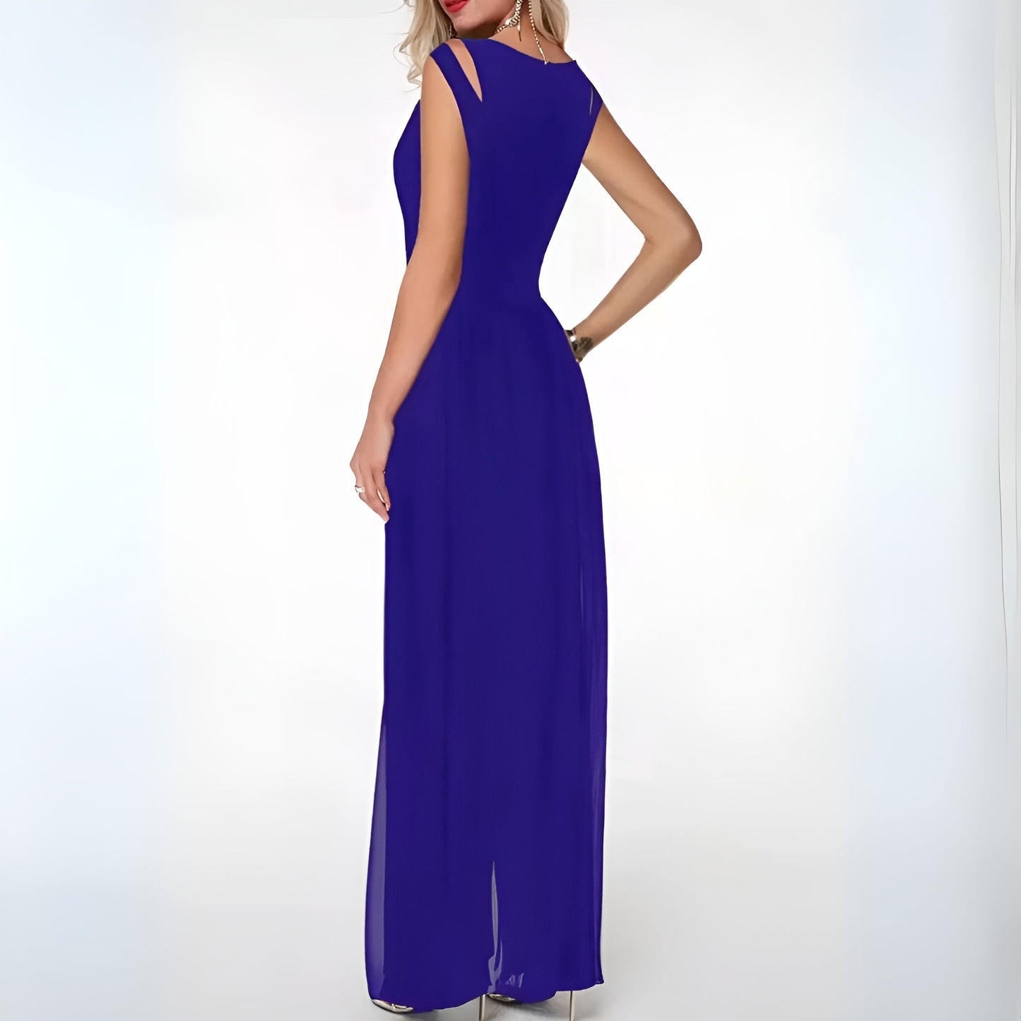 Relaxed elegant jumpsuit for women | Mikky -4