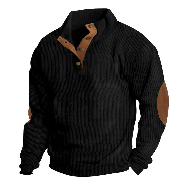 Aurelle Carl trendy high-neck sports jumper for men