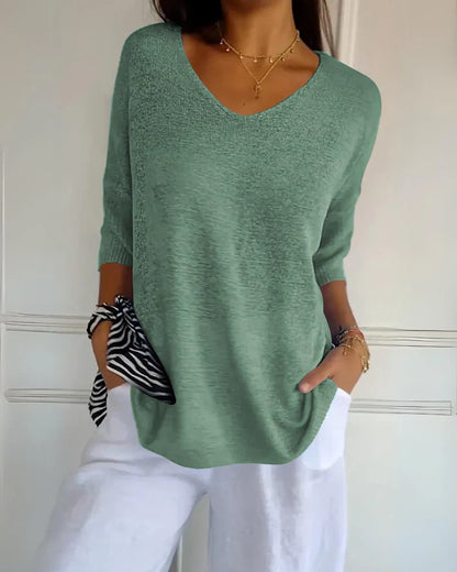 Elegant breathable top for women -4