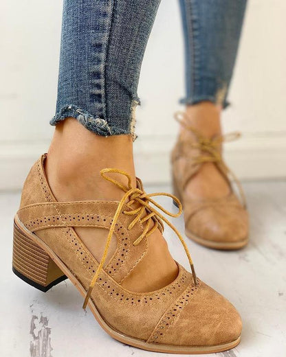 Stylish orthopedic vintage shoes for women | Mabel -2