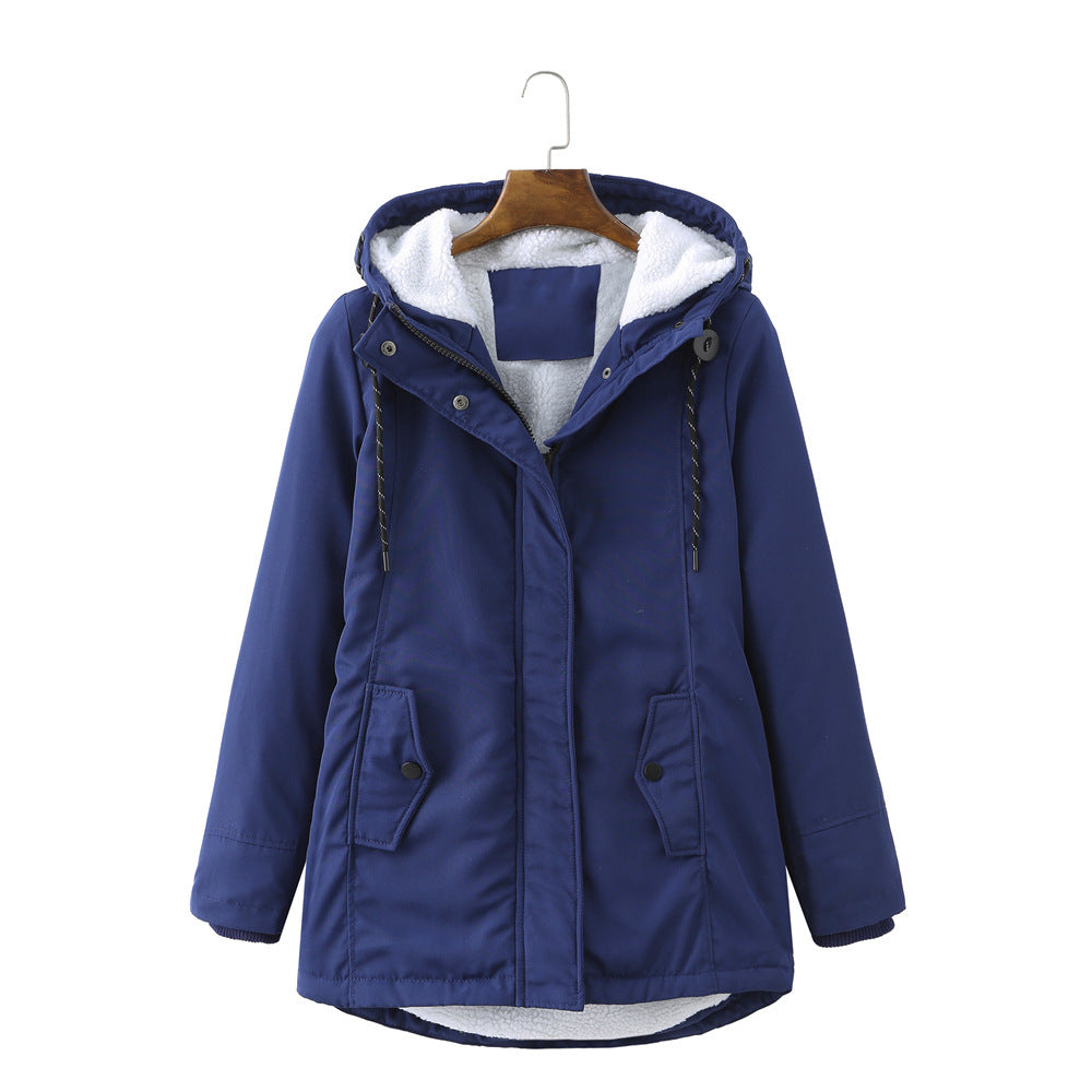 Cosy hooded everyday jacket for women | Lyra -4