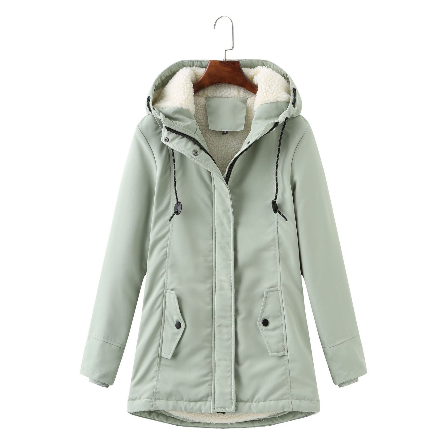 Cosy hooded everyday jacket for women | Lyra -3