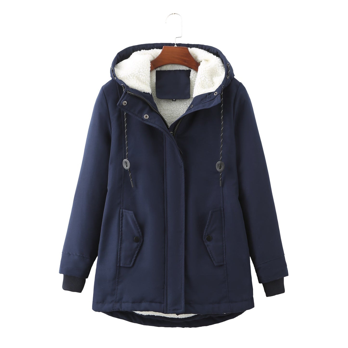 Cosy hooded everyday jacket for women | Lyra -2