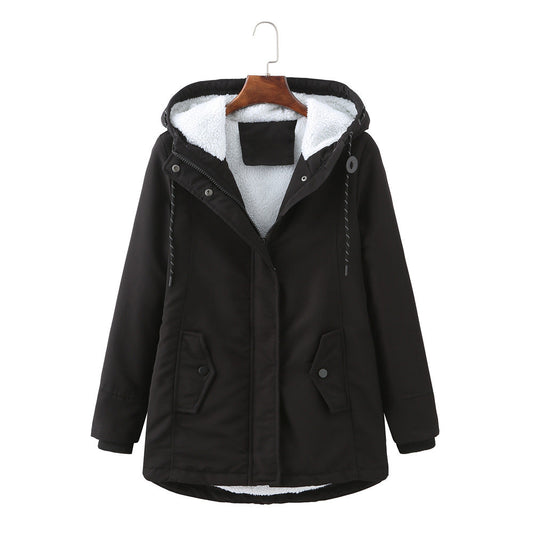 Cosy hooded everyday jacket for women | Lyra -1