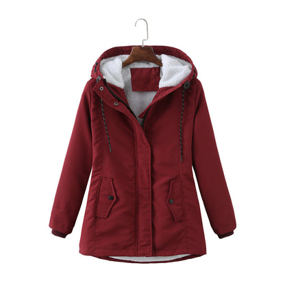 Cosy hooded everyday jacket for women | Lyra -7