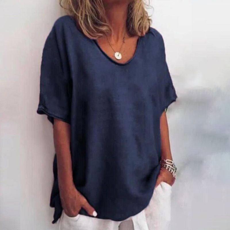 Comfy loose-fit relaxed everyday top for women | Callie -7