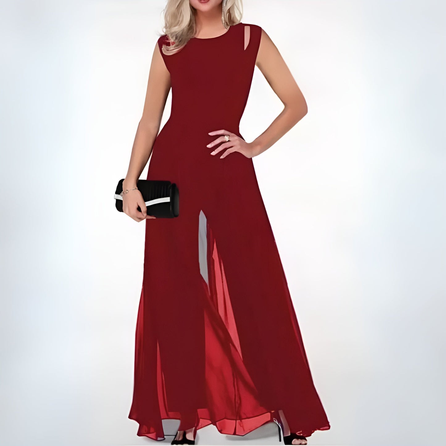 Relaxed elegant jumpsuit for women | Mikky -6
