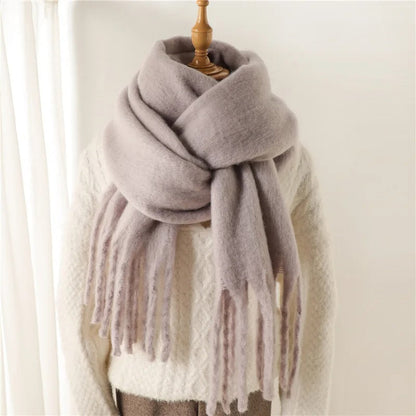 Aurelle Moira long cosy winter scarf for women