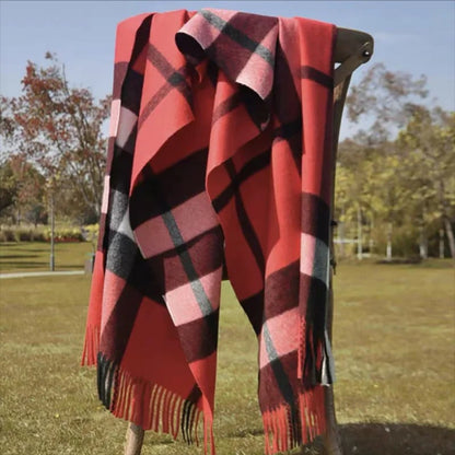 Aurelle Margaux luxe winter scarf for women