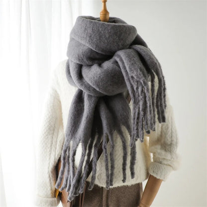 Aurelle Moira long cosy winter scarf for women