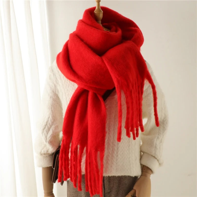 Aurelle Moira long cosy winter scarf for women