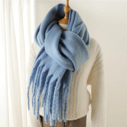 Aurelle Moira long cosy winter scarf for women