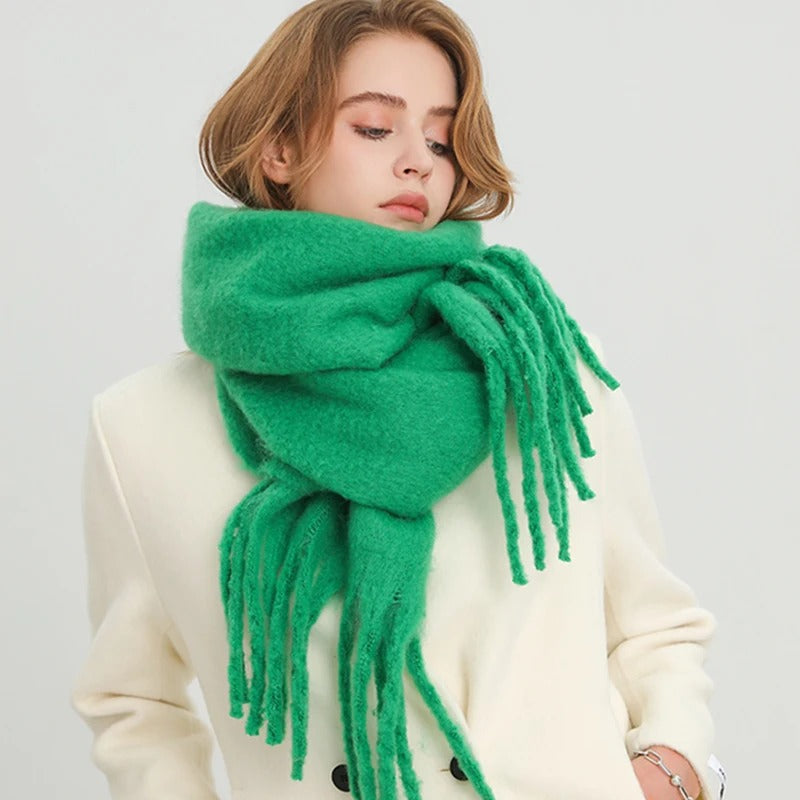 Aurelle Moira long cosy winter scarf for women