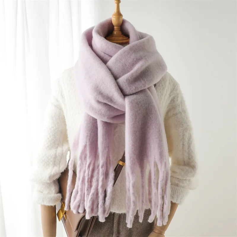 Aurelle Moira long cosy winter scarf for women