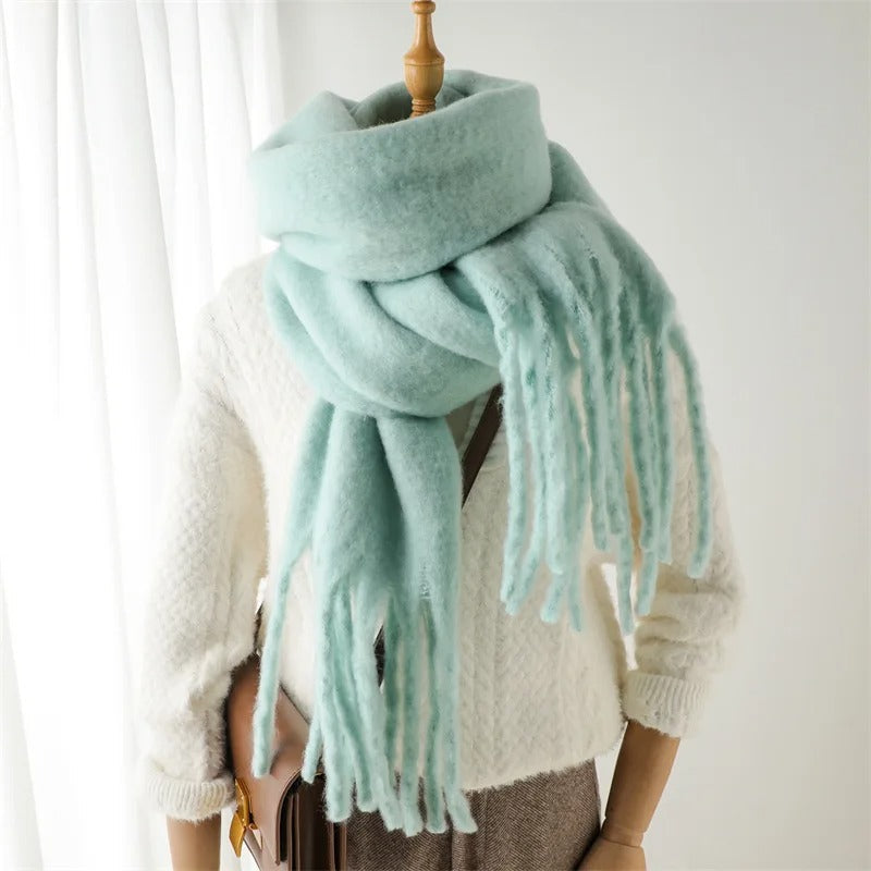Aurelle Moira long cosy winter scarf for women