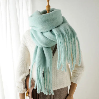 Aurelle Moira long cosy winter scarf for women