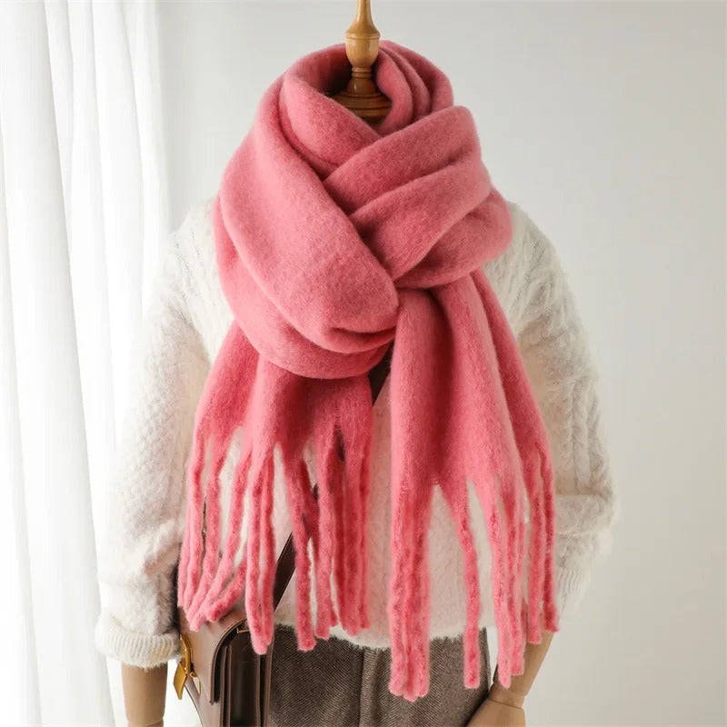 Aurelle Moira long cosy winter scarf for women