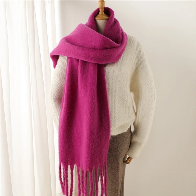 Aurelle Moira long cosy winter scarf for women