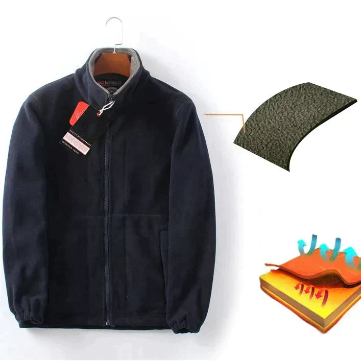 Warm double-layer insulated outdoor jacket for men | Jackaroo -3