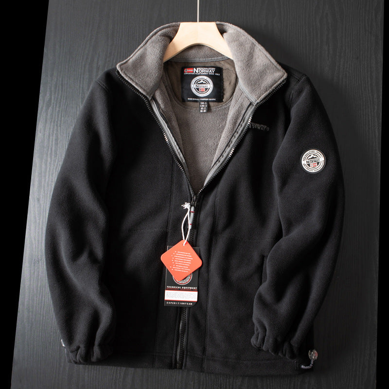 Warm double-layer insulated outdoor jacket for men | Jackaroo -4