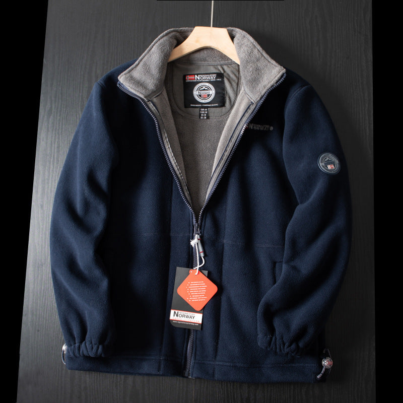 Warm double-layer insulated outdoor jacket for men | Jackaroo -5