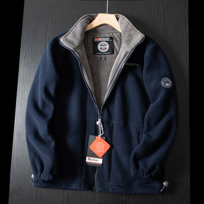 Warm double-layer insulated outdoor jacket for men | Jackaroo -5