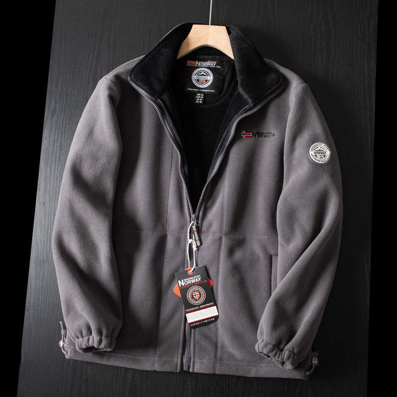 Warm double-layer insulated outdoor jacket for men | Jackaroo -6