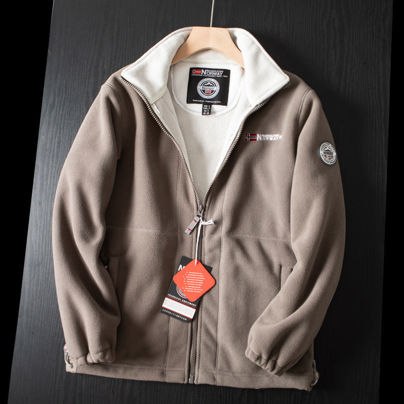 Warm double-layer insulated outdoor jacket for men | Jackaroo -7