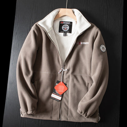 Warm double-layer insulated outdoor jacket for men | Jackaroo -7