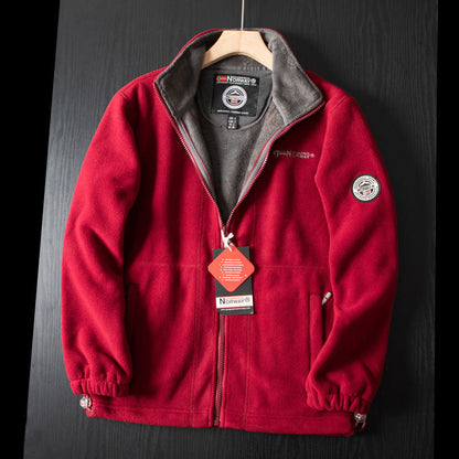 Warm double-layer insulated outdoor jacket for men | Jackaroo -8