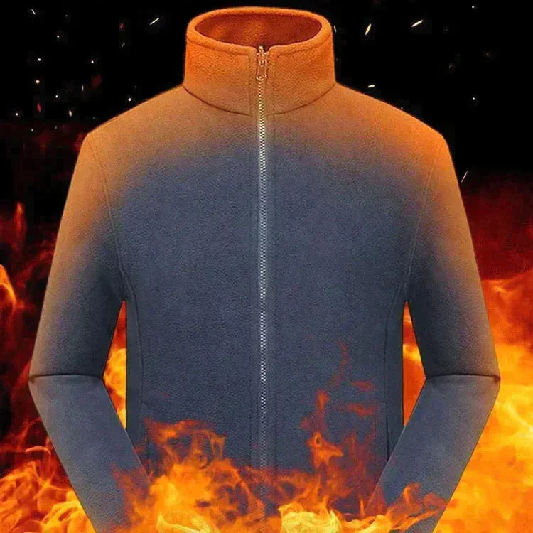 Warm double-layer insulated outdoor jacket for men | Jackaroo -9