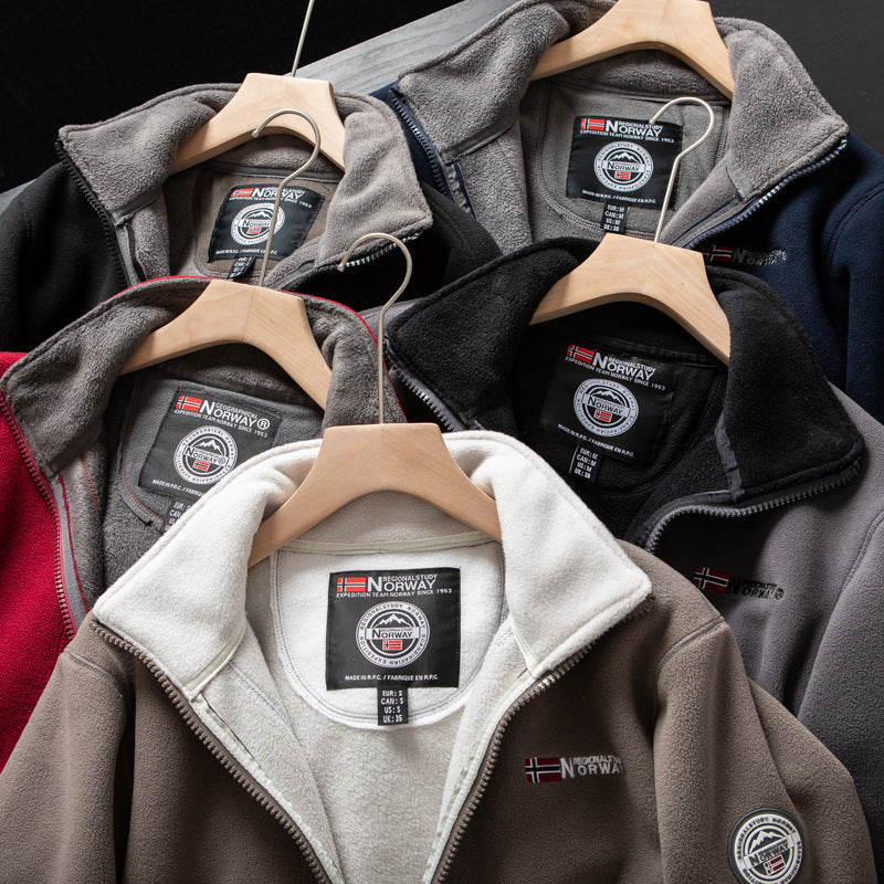 Warm double-layer insulated outdoor jacket for men | Jackaroo -21