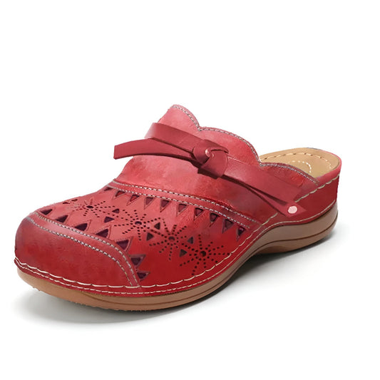 Supportive sandals with adjustable fit for women | Anette