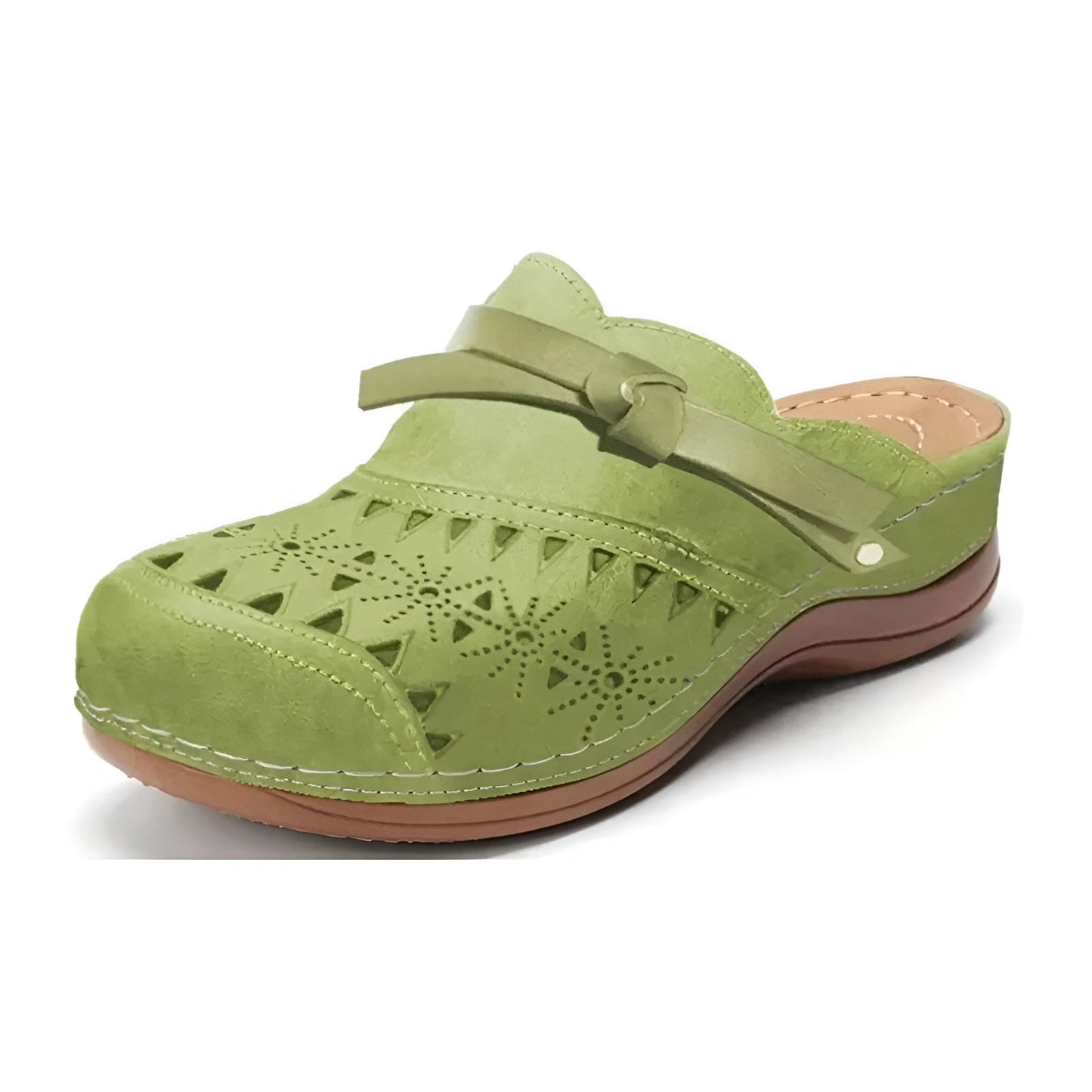 Supportive sandals with adjustable fit for women | Anette