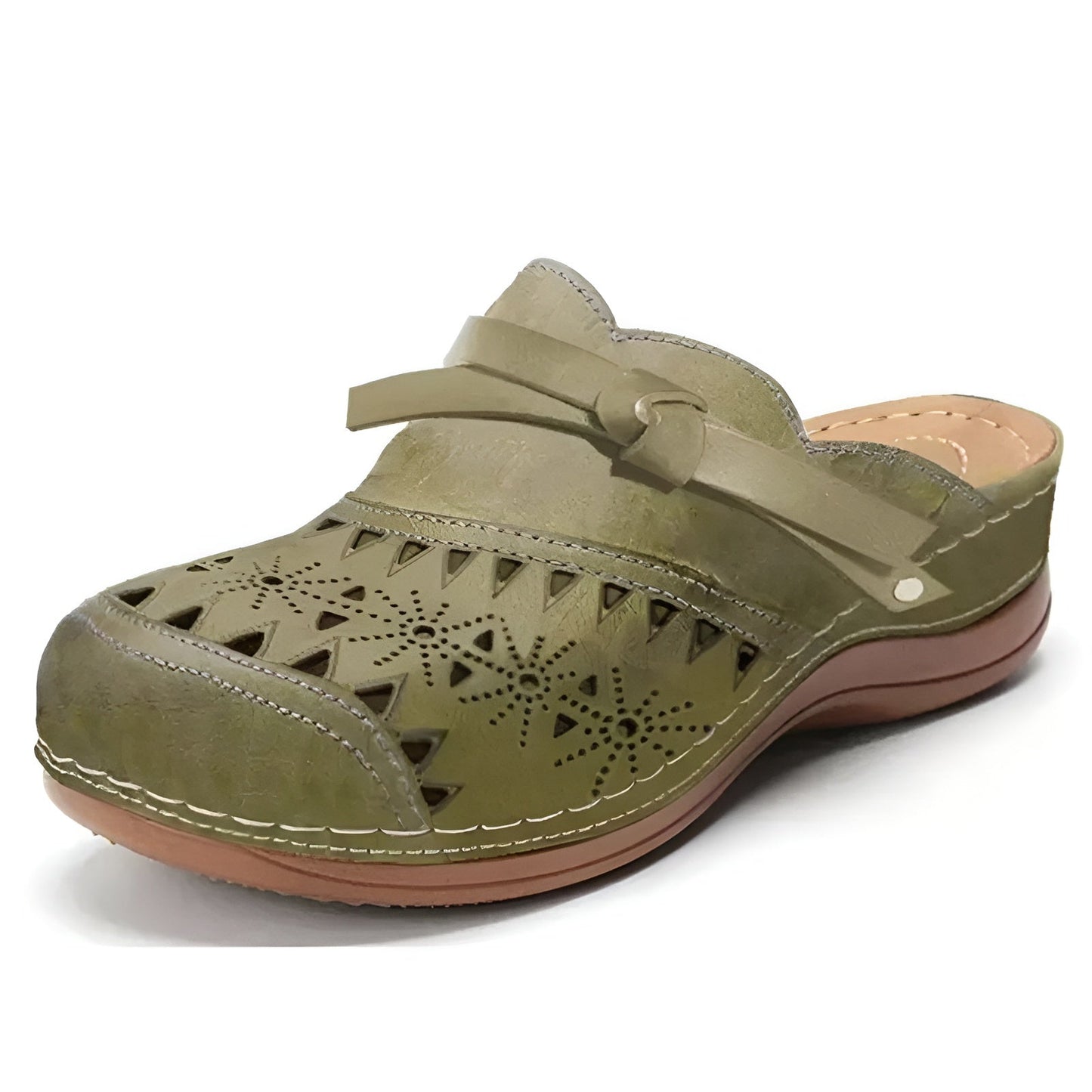 Supportive sandals with adjustable fit for women | Anette