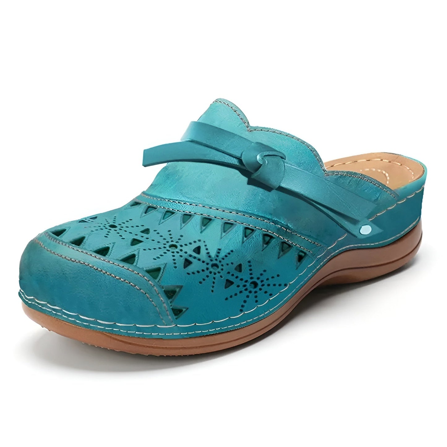 Supportive sandals with adjustable fit for women | Anette
